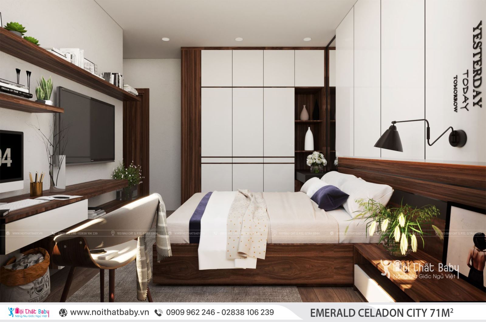 Tổng hợp các mẫu thiết kế nội thất Chung cư Emerald Celadon City
